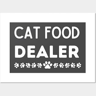 Cat food dealer Posters and Art